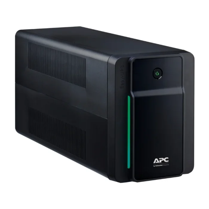APC Easy UPS BVX1600LI-GR 1600VA 230V Tower UPS with AVR and 4x Schuko Outlets for reliable power backup and surge protection.