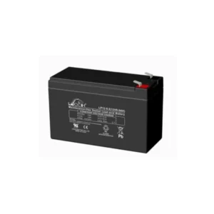 Front view of LEOCH LP12-9.0 12V 9Ah battery
