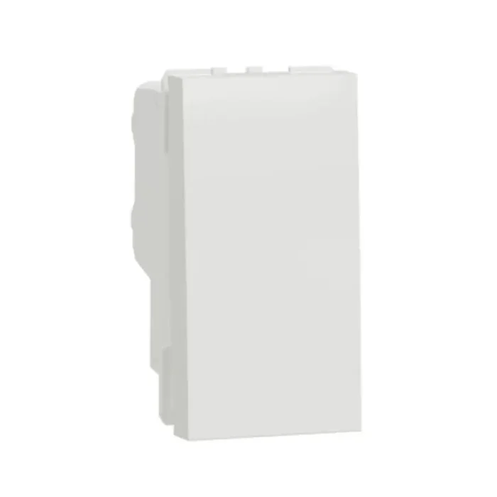 Schneider_NU310518SC_Intermediate_switch,_New_Unica,_10AX,_1_module,_white_powershop