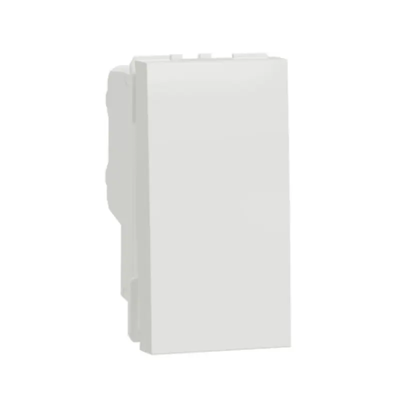 Schneider_NU310518SC_Intermediate_switch,_New_Unica,_10AX,_1_module,_white_powershop