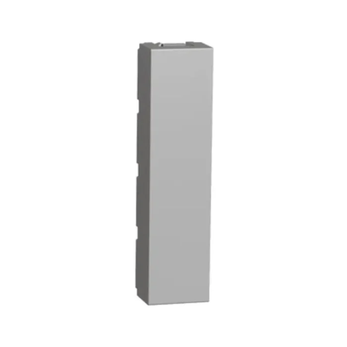 Schneider_NU986430_Blind_cover,_New_Unica,_1_2_modules,_aluminium_powershop