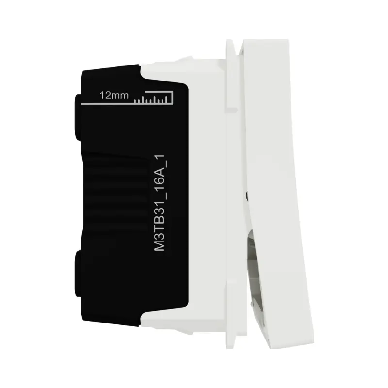 Schneider Doorbell Switch Mounted on Wall - Modern Aesthetic.