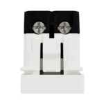 Comparative Size of Schneider Doorbell Switch vs. Standard Switch.