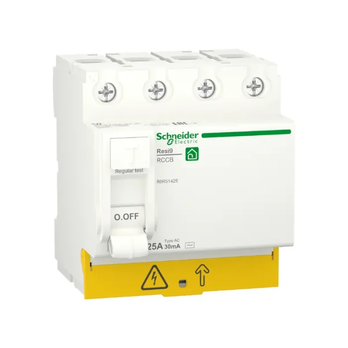Schneider R9R51425 Residual current circuit breaker (RCCB) Resi9 4P