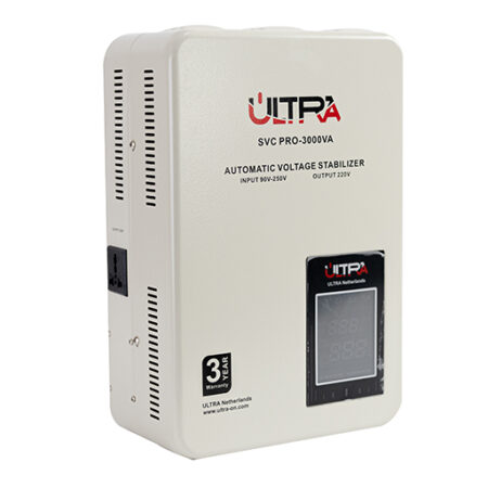 Ultra SVC-3000, 3KVA, 220V, Servo Motor Stabilizer