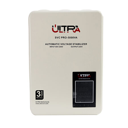 Ultra SVC-5000, 5KVA , 220V, Servo Motor Stabilizer