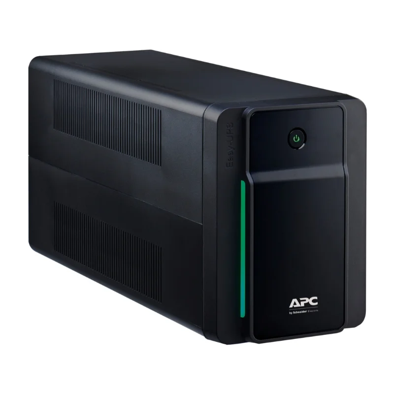 APC Easy UPS BVX1600LI-GR 1600VA 230V Tower UPS with AVR and 4x Schuko Outlets for reliable power backup and surge protection.