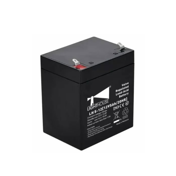 Light House LH 5-12 12V/5AH UPS Battery