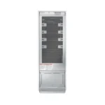 UPS Control Panel with LCD Display Showing Battery Status
