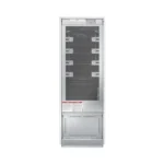 Schneider UPS control panel with LCD display and settings.