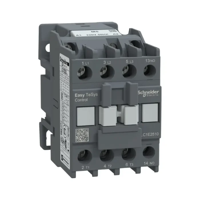 Schneider LC1E2510M5 25A 3P contactor with 1NO auxiliary contact
