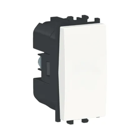 Schneider Electric LMR0304001 Intermediate Switch, 16A/250V, Easy Styl Design, White, 1 Module