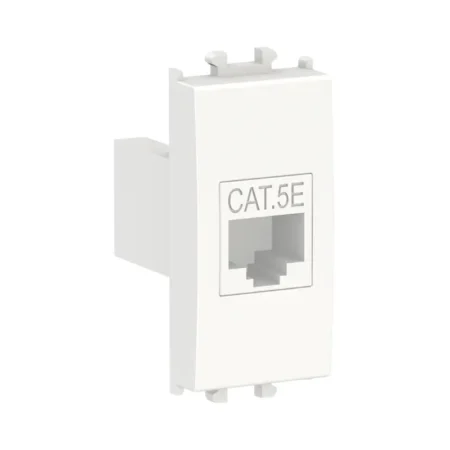 Schneider LMR6232001 Easy Styl White Cat 5 Data Socket