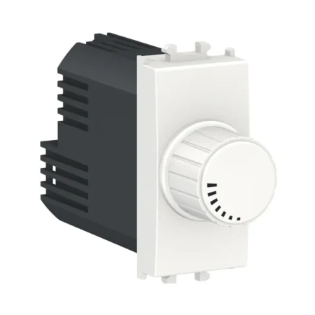 Schneider LMR9331001 White Dimmer Switch – 500VA, 1-Module Frame, Easy Styl Design