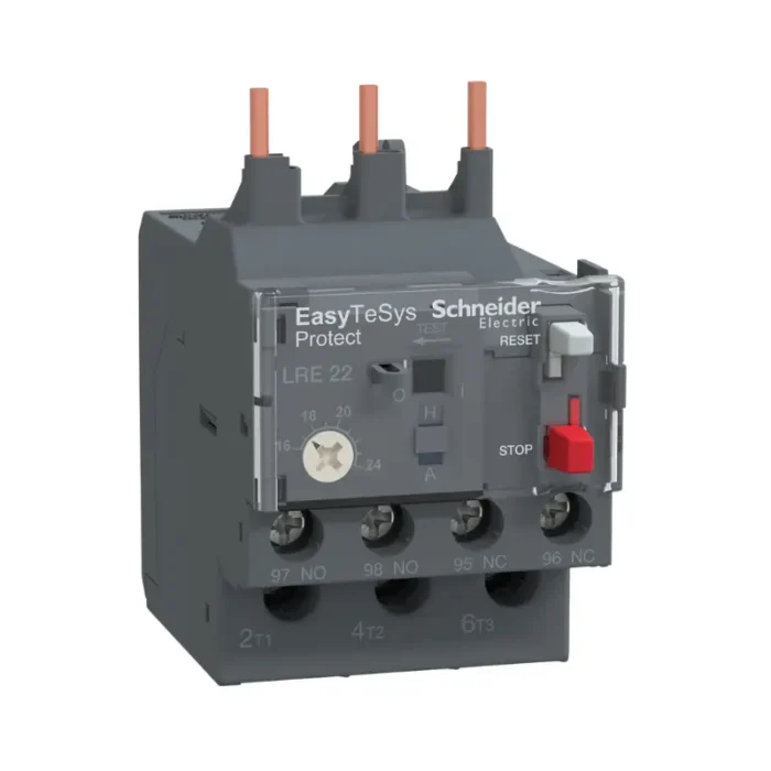 Schneider LRE22 Thermal Overload Relay – Easy TeSys Protect, 16-24A, Class 10A