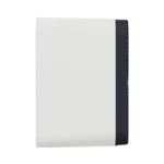 Schneider Mureva Styl 1-gang surface-mounted box, white plastic.