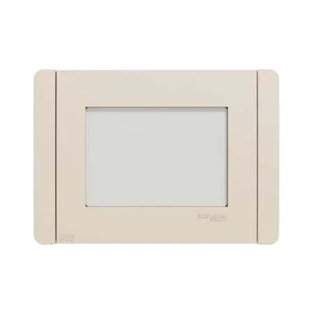 Schneider New Unica 1-Gang 3-Module Frame - Modern Beige Finish