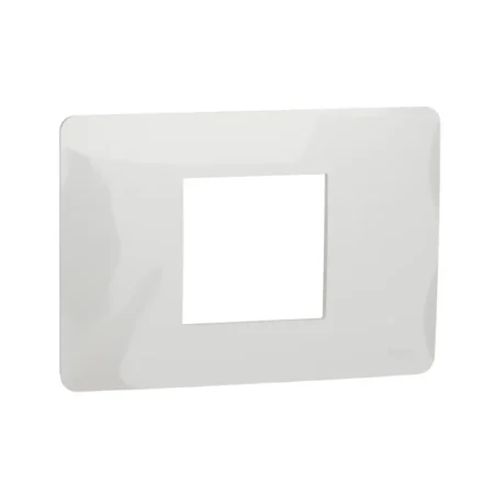 Schneider New Unica White 1-Gang 2-Module Cover Frame – Modern Design for Electrical Switches & Sockets.