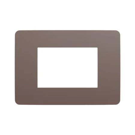 Schneider New Unica White Frame for 3-Module Switches - Sleek and Minimalist