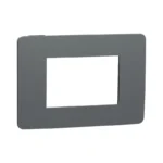 Schneider NU270322 Frame in Dark Grey & Black - Modern Electrical Switch Design.