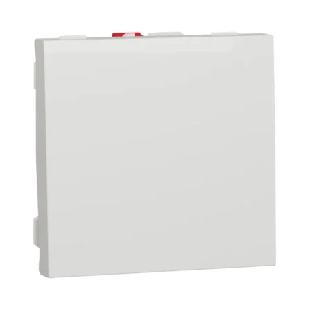 Schneider Unica White NU320118 10AX Screwless Switch, IP4X Rated, 1-Way Electrical Switch