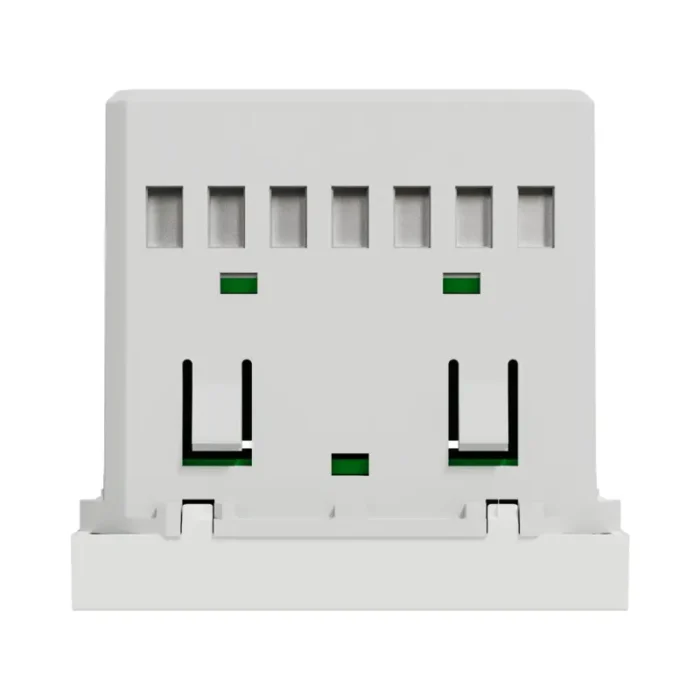 Sleek White Design of Schneider NU360118 – Modern Aesthetic for Any Setup