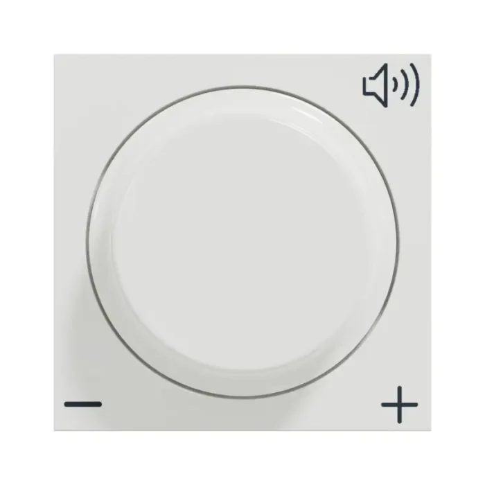 Schneider NU360218 12V dimmer switch, 2 modules, New Unica series, white.