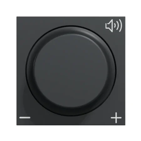 Schneider NU360254 switch, matte anthracite surface.