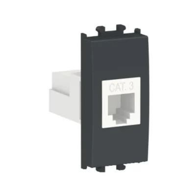 Schneider_LMR6231003_Easy_Styl_1_module_Phone_Socket_Cat_3_Black_powershop