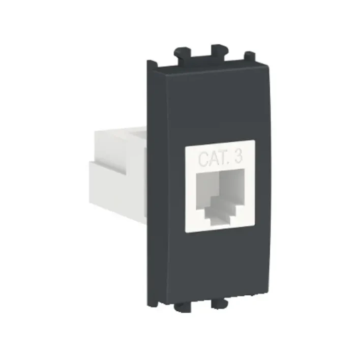 Schneider_LMR6231003_Easy_Styl_1_module_Phone_Socket_Cat_3_Black_powershop