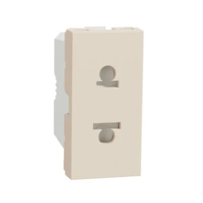 Schneider_NU302144_Socket_outlet,_New Unica,_2P,_16A,_Euroamerican,_with_shutter,_beige_powershop