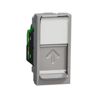 Schneider_NU341430_Data_socket,_New_Unica,_mechanism,_RJ45,_U_UTP,_straight,_click,_shuttered,_aluminium_powershop