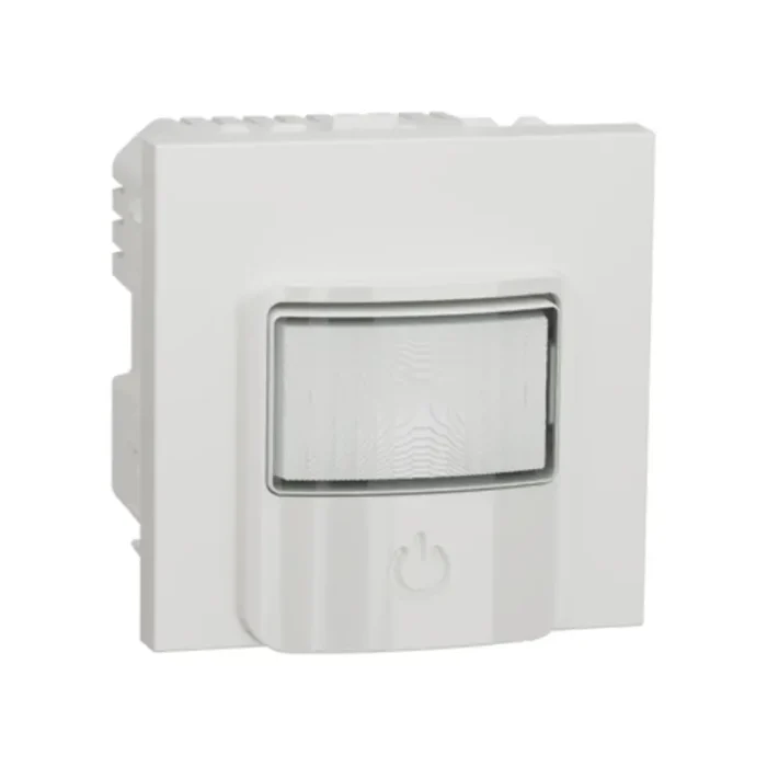 Schneider_NU352518_Motion_senor,_Movement_detector,_New_Unica,_10A,_push_button,_white_powershop