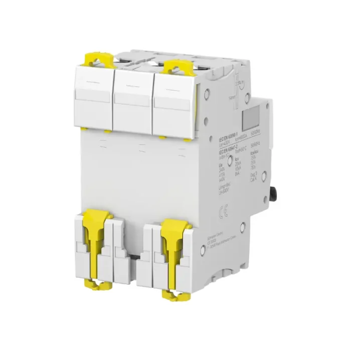 High-performance A9F77332 Schneider MCB, 400V, ensuring safe electrical distribution