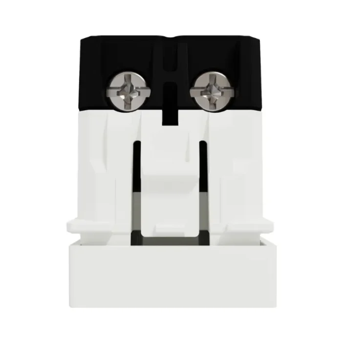 Comparative Size of Schneider Doorbell Switch vs. Standard Switch.