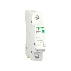 Schneider R9F32163 هو قاطع دائرة مصغر ذو جهد منخفض (MCB).