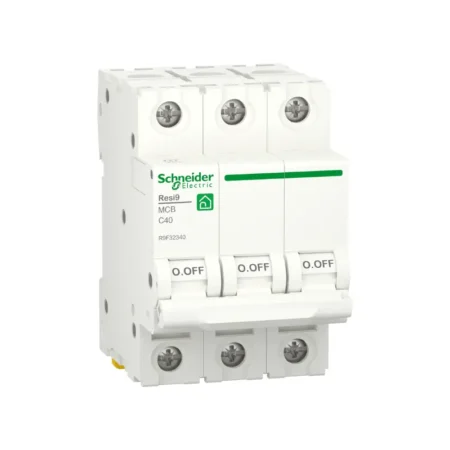 Schneider R9F32340 Miniature Circuit Breaker 40A 3P C Curve