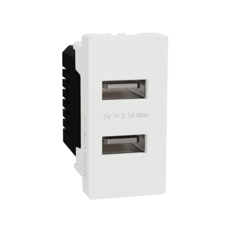 Schneider_M3TB_USB_2A_USB_Type_A,_Miluz_E,_2_Port,_2.1A,_1_Module,_White_powershop