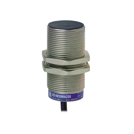 Telemecanique XS530B1PAL2 | Inductive proximity sensors XS, inductive sensor XS5 M30, L43mm, brass, Sn10mm, 12...24 VDC, cable 2 m