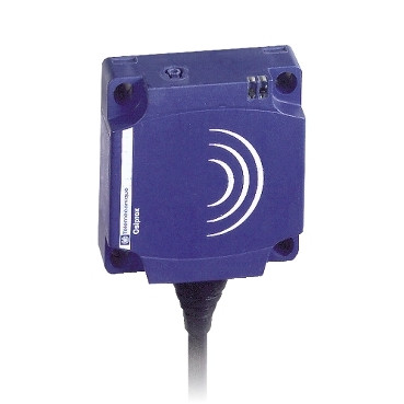 Telemecanique XS7C1A1PAL2 | Inductive proximity sensors XS, inductive sensor XS7 40x40x15, PBT, Sn15mm, 12...24 VDC, cable 2 m