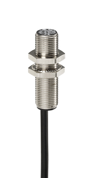 Telemecanique XS112BLNAL2 | Inductive sensor XS1 M12, L44mm, brass, Sn2mm, 12..24VDC, cable 2m