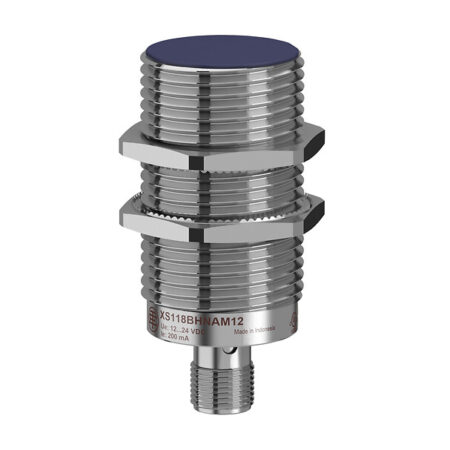 Telemecanique XS130BHPAM12 | Inductive sensor XS1 M30, L68mm, brass, Sn15mm, 12..24VDC, M12