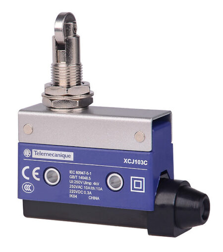 telemecanique XCJ103C | Steel roller plunger, vertical actuation