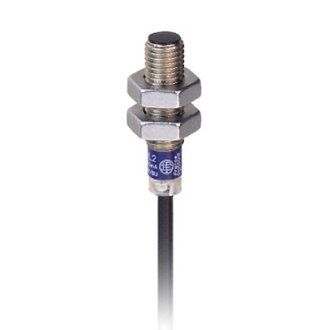 XS108B3PBL2 | Inductive sensor XS1 M8, L33mm, stainless, Sn2.5mm, 12..24VDC, cable 2m