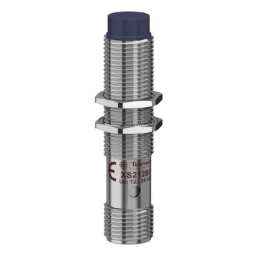 XS212BLPAM12 | Inductive sensor XS2 M12, L53mm, brass, Sn4mm, 12..24VDC, M12