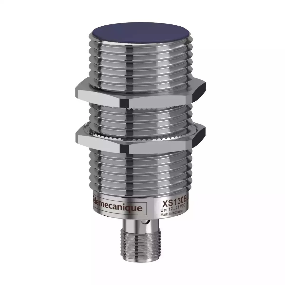 telemecanique XS130BLPAM12 | Inductive sensor XS1 M30, L68mm, brass, Sn10mm, 12..24VDC, M12