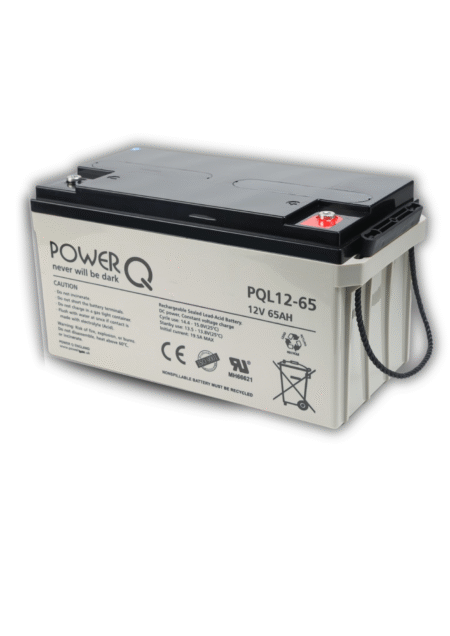 Power Q PQL12-65, 12V/65AH UPS Battery