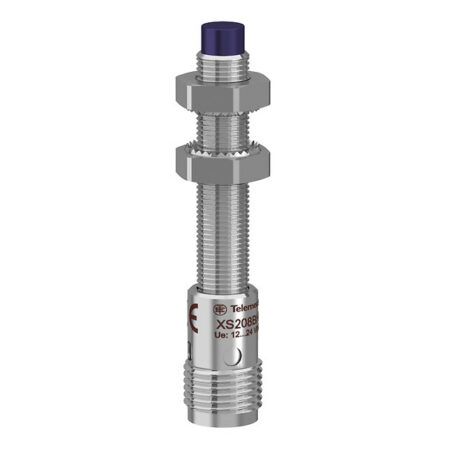 Telemecanique XS208BLPAM12 | Inductive sensor XS2 M8, L61mm, brass, Sn2.5mm, 12..24VDC, M12