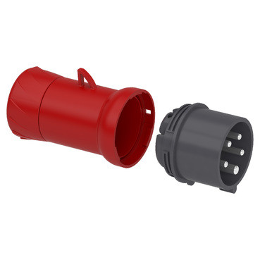 Schneider PKE16M435 | PratiKa wander plug - straight - 16 A - 3P + N + E - 380...415 V AC - IP44 - Image 3