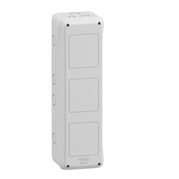 Schneider 13993 | Kaedra - interface enclosure - 3 openings